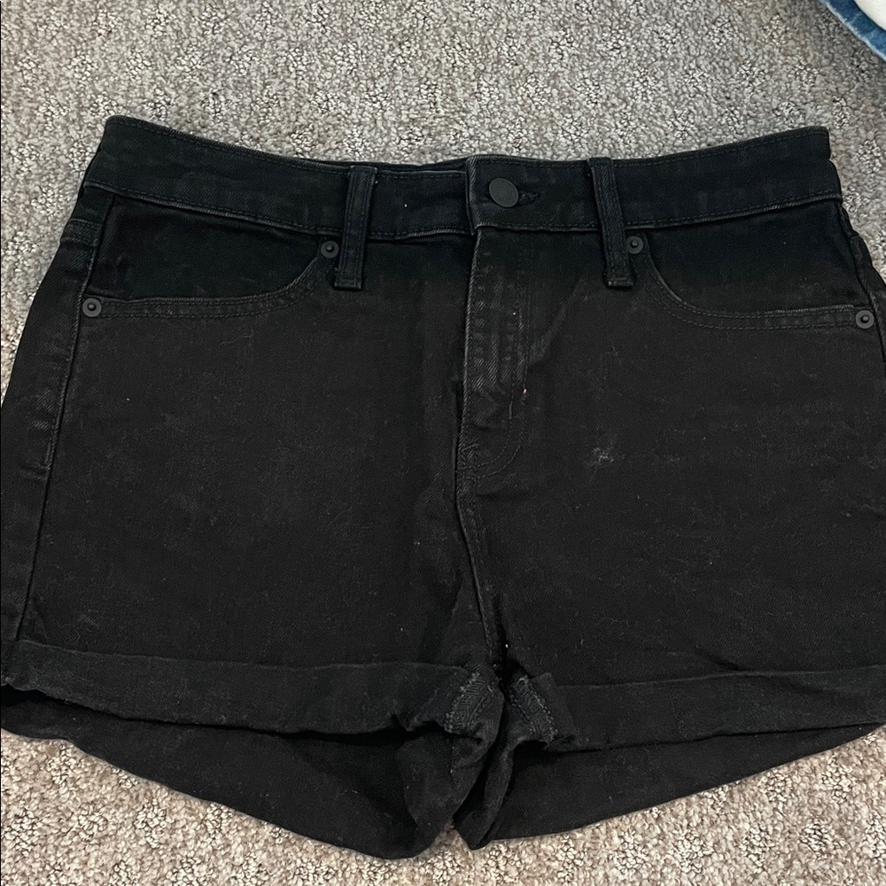 Wild Fable Black Jean Shorts